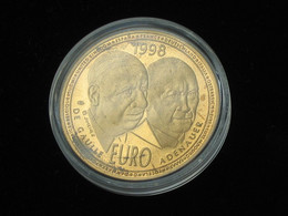 Essai De 10 Euros 1998 - De Gaulle - Adenauer  **** EN ACHAT IMMEDIAT **** - Euro Delle Città