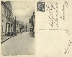 Nederland, OOTMARSUM, Marktstraat, Volk En Auto (1943) Ansichtkaart - Ootmarsum