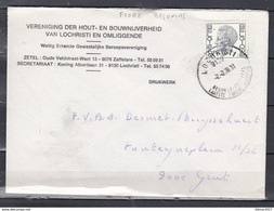 Brief Van Lochristi Naar Gent - 1970-1980 Elström