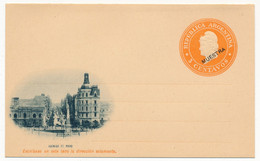 ARGENTINE - Entier Postal - Carte Postale - 3 Centavos (MUESTRA) - Avenida De Mayo - Ganzsachen
