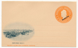 ARGENTINE - Entier Postal - Carte Postale - 3 Centavos (MUESTRA) - Puerto Madero Dique N°1 - Interi Postali