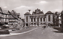 AK Wolfenbüttel - Garnisonkirche Am Heumarkt - Werbestempel 40 Jahre Deutsche Luftpost - 1959 (54223) - Wolfenbuettel