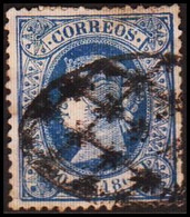 1867. SPANISH WESTINDIES. Isabella II 10 C. 1867 Interesting Cancel.  (Michel 23) - JF413868 - Otros & Sin Clasificación