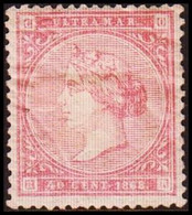 1868. SPANISH WESTINDIES. Isabella II 40 C. 1868 Hinged.  (Michel 29) - JF413880 - Autres & Non Classés