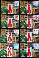 BRAZIL Maximo Postal Campanha Contra A Aids Vista Esta Causa Saude Cartao Postal - Other & Unclassified