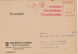 DDR VEB Berlin Chemie Adlershof Arzneimittel Laborchemikalien Pflanzenschutzmittel - Pharmacy