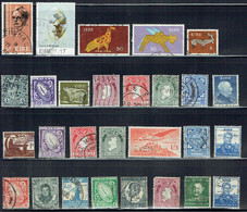 IRELAND Mixture Of 28 Used Stamps - Collections, Lots & Series