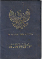 INDONESIA Service Passport 1983 Passeport De Service  INDONESIE – Dienstpaß - Documenti Storici