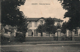 Chagny (Saône-et-Loire) Ecole Des Garçons - Edition Nouvelles Galeries - Schools