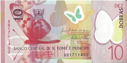 SAO TOMÉ-ET-PRINCIPE - 10 Dobras 2016 UNC - Sao Tome And Principe