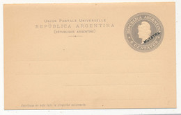 ARGENTINE - Entier Postal - Carte Postale - 6 Centavos (MUESTRA) - Non Illustrée - Postal Stationery