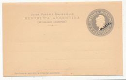 ARGENTINE - Entier Postal - Carte Postale - 6 Centavos (MUESTRA) - Non Illustrée - Ganzsachen