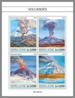 SIERRA LEONE 2019 MNH Volcanoes Vulkane Volcans M/S - OFFICIAL ISSUE - DH1934 - Volcans