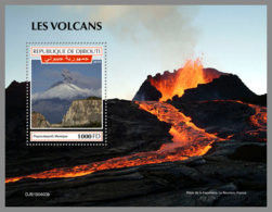 DJIBOUTI 2019 MNH Volcanoes Vulkane Volcans S/S - OFFICIAL ISSUE - DH1935 - Volcans