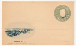 ARGENTINE - Entier Postal - Carte Postale - 4 Centavos (MUESTRA) - Puerto Madero Dique N°1 - Ganzsachen