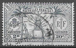 1925 : Valeur En Monnaie Anglaise Et Française. N°82 Chez YT. (Voir Commentaires) - Gebruikt