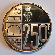 Belgium 250 Francs 1997 (PROOF) "60th Birthday Of Queen Paola" - 250 Francs