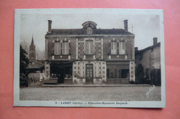 CPA 40 LANDES LABRIT. épicerie Mercerie Dupuch. - Labrit