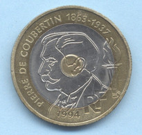 20 FRANCS 1994 COUBERTIN - 20 Francs