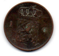 Pays Bas - 1 Cent 1863 - TB - 1849-1890 : Willem III