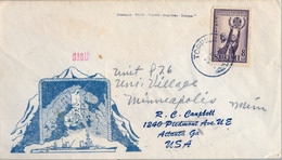 1951  SUOMI / FINLANDIA  ,  SOBRE CIRCULADO , TOPPINA - ATLANTA , LLEGADA AL DORSO - Briefe U. Dokumente