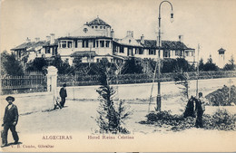 CÁDIZ , T.P. NO CIRCULADA , ALGECIRAS - HOTEL REINA CRISTINA , ED. V.B. CUMBO , GIBRALTAR - Cádiz