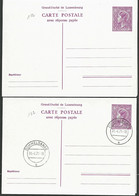 Carte Correspondance - Korrespondenzkarte - Entier Postal - Stationery - No. 132 Carte-double Neuf + Obl. - Officials