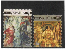 Ukraine 2013 . Paintings. 2v: 3.30, 4.80 . Michel # 1316-17 - Ukraine