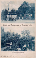 Gruss Von Schragenberg Bei Horneburg. Partie Aus Dem Biergarten, 1911. (Nottensdorf). - Stade