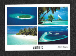 Maldives - Multivues - Male Atoll - Avec Timbre - Maldives