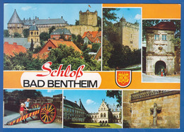 Deutschland; Bentheim; Multibildkarte, Schloss - Bentheim