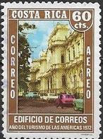COSTA RICA 1972 Air. American Tourist Year - 60c - Post Office Building, San Jose FU - Costa Rica