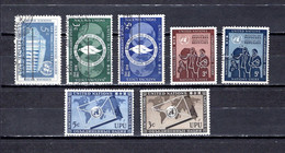 Naciones Unidas .- New York    1952-53  .-   12-13/14-15/16-17/18 - Used Stamps