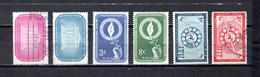Naciones Unidas .- New York    1955-56  .-   33/34-38/39-40/41 - Used Stamps