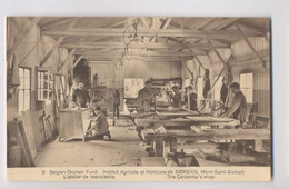 Mont-Saint-Guibert - Institut Agricole Et Horticole De Bierbais - L'atelier De Menuiserie - Animée - RARE - Mont-Saint-Guibert