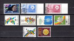 Naciones Unidas .- New York    1975-76  .-   256-257/258-259/262-264-267 - Gebraucht