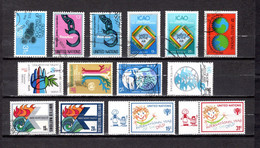 Naciones Unidas .- New York    1978-79  .-   287-288/289-290/291-294-296/299-300/301-302/303 - Used Stamps