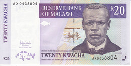 BILLETE DE MALAWI DE 20 KWACHA DEL AÑO 2007 SIN CIRCULAR (BANKNOTE) (UNCIRCULATED) - Malawi