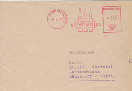 DDR Rosslau Elbe 1965 - Hochwertige Arzneimittel Rodleben - Ampullen - Pharmacy