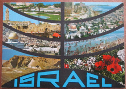 ISRAEL TEL AVIV HAIFA EILAT JERUSALEM DEAD SEA MENORAH JUDAICA JUIF JEWISH CARD POSTCARD CARTOLINA ANSICHTSKARTE CP PC - New Year