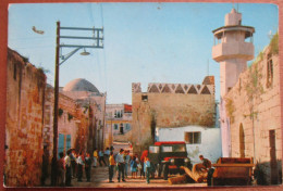 ISRAEL RAMLEH OLD CITY STREET MOSQUE CPM PC PICTURE PHOTO CARD POSTCARD CARTOLINA ANSICHTSKARTE - Nieuwjaar