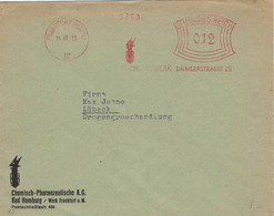 [A5] Chemisch Pharmazeutische AG Bad Homburg Werk Frankfurt 1933 - Francotyp A - 3308 - Pharmacy