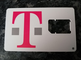 NETHERLANDS  GSM SIM CARD CARRIEER  T-MOBILE      ( WITHOUT CHIP )  CARD  ** 4687** - Pubbliche