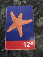 NETHERLANDS  PREPAID CARD € 12,- SEA STAR    ** 4689** - Openbaar