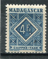 MADAGASCAR  N°  37 **  (Taxe)  (Y&T)  (Neuf) - Timbres-taxe