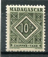 MADAGASCAR  N°  39 **  (Taxe)  (Y&T)  (Neuf) - Timbres-taxe
