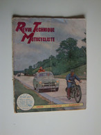 Revue Technique Motocycliste,no47,1952,BSA 250cc,salon De Francfort,pubs - Moto