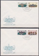 DDR FDC1986 Nr.3032 - 3035 Schlösser (d 2757 ) Günstige Versandkosten - 1981-1990