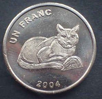 Congo Dem Republic - 1 Franc 2004 - Kongo (Dem. Republik 1998)