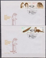 DDR FDC1987 Nr.3107 - 1310 Weltweiter Naturschutz:Vom Aussterben Bedrohte Tiere  (d 2655 )günstige Versandkosten - 1981-1990